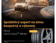 Continental prezentuje pneumatiky VanContact Winter