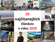 20 najčítanejších článkov na webe Systémov Logistiky za rok 2020