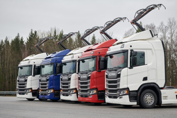 Ďalších 7 vozidiel Scania pre elektrifikované diaľnice