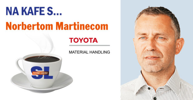 Na kafe s… Norbertom Martinecom, STR & Used Sales Manager v spoločnosti Toyota Material Handling SR