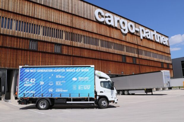 cargo-partner testuje elektrické kamióny pri logistike poslednej míle