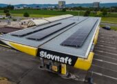 Slovnaft inštaloval na vybrané čerpacie stanice fotovoltické panely